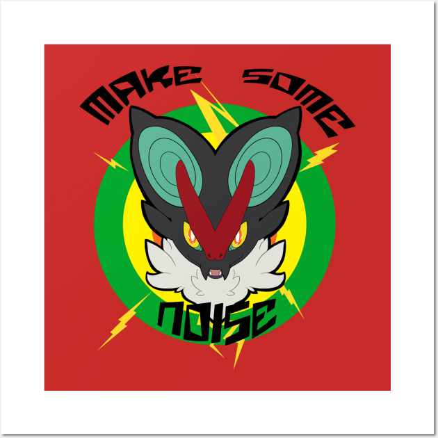 Make Some Noise Wall Art by LordressViper